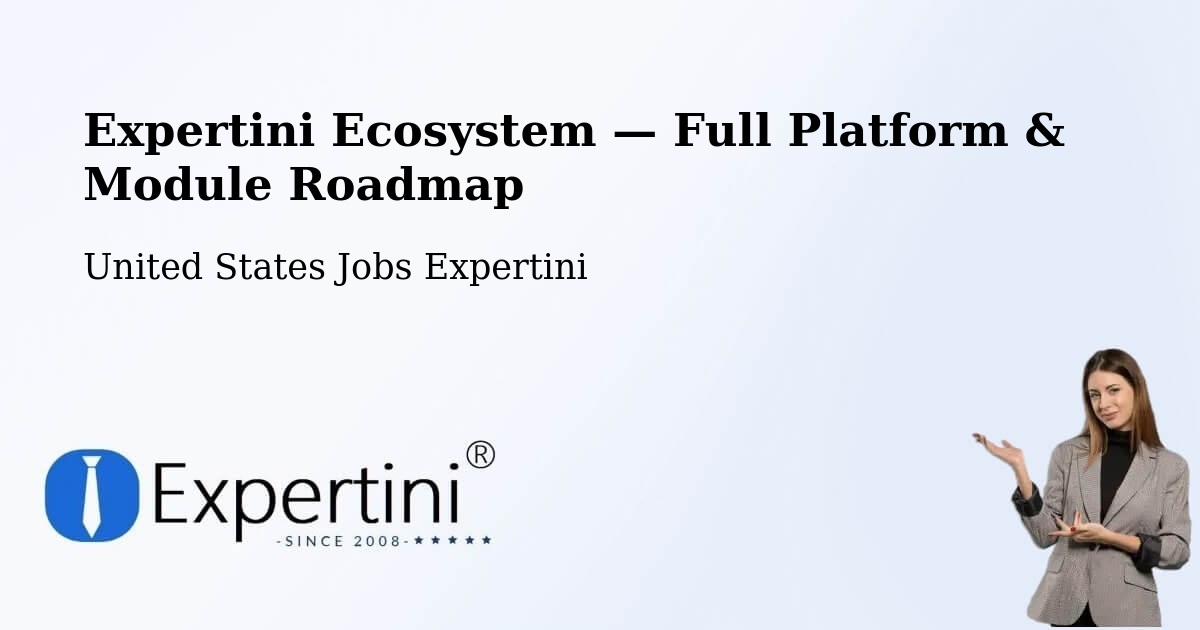 Expertini Ecosystem — Full Platform & Module Roadmap – Morrilton